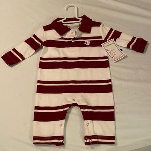 Texas A&M romper size 6 months